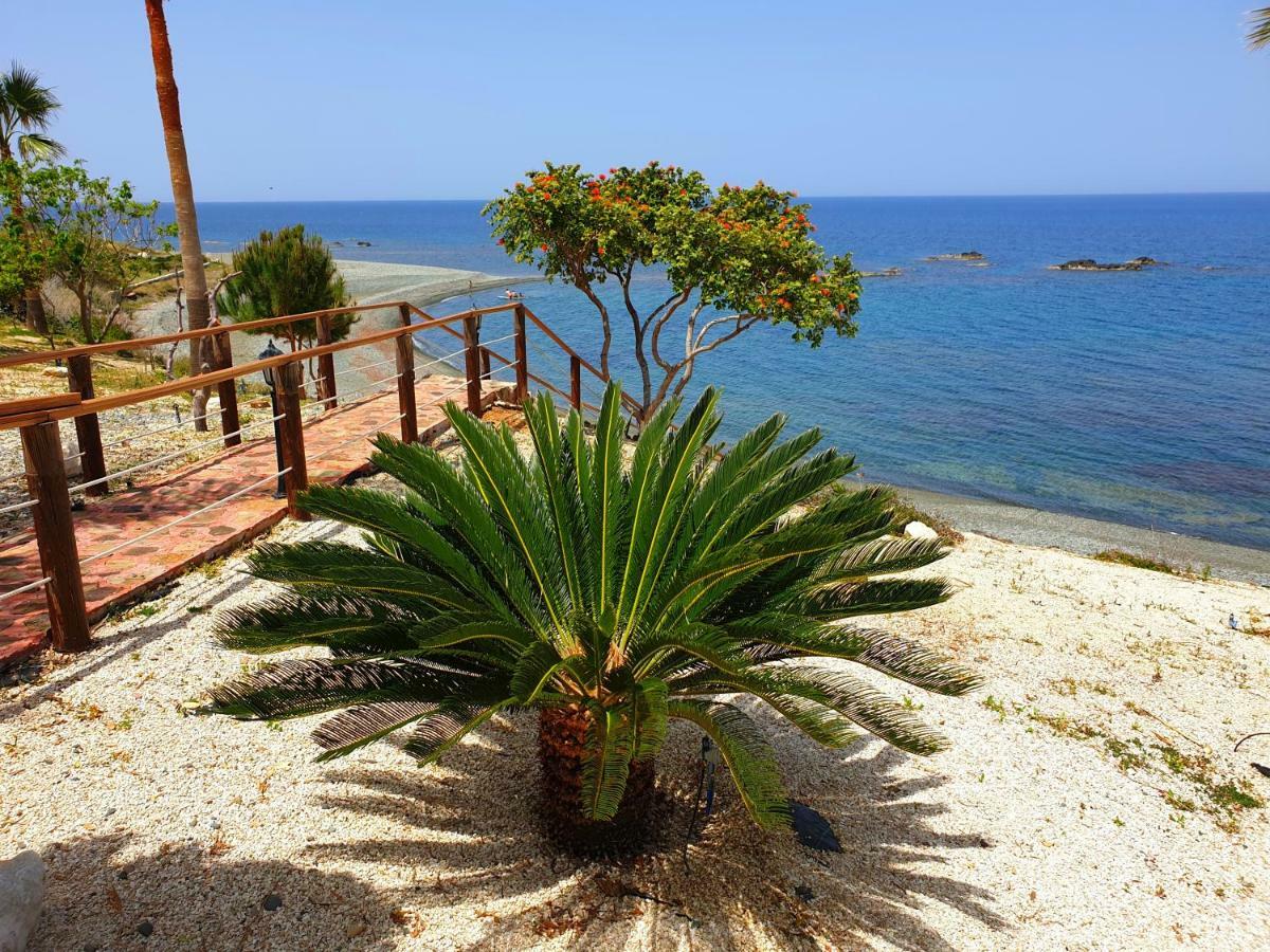 Astrofegia Beachfront Villa Pomos Exteriér fotografie